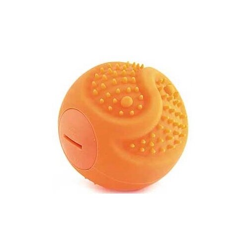 фото Мячик для собак richi led dog usb ball оранжевый