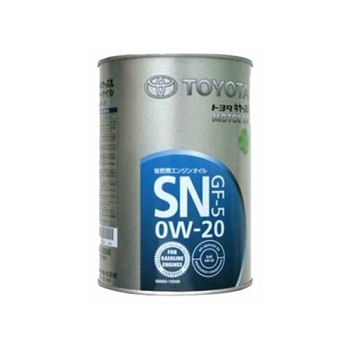 фото Синтетическое моторное масло toyota sn 0w-20, 0.946 л
