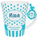 BE HAPPY Кружка Илья 350 мл - изображение