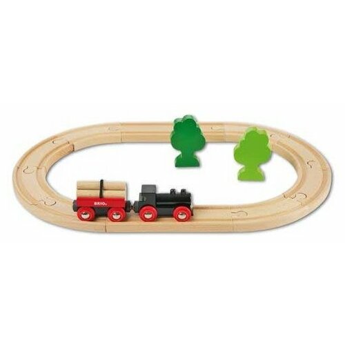 фото Игровой набор brio 33042 "железная дорога с грузовым поездом"
