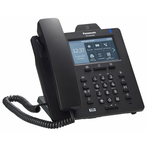 фото Voip-телефон panasonic kx-hdv430 черный