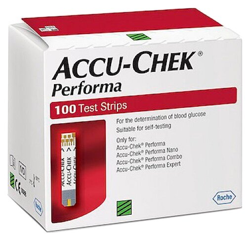 Accu-Chek тест-полоски Performa Аксессуары для глюкометров Accu-Chek тест-полоски Performa Аксессуары для глюкометров