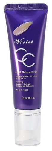 Violet CC крем SPF49 50 гр Deoproce Violet CC крем SPF49 50 гр Deoproce