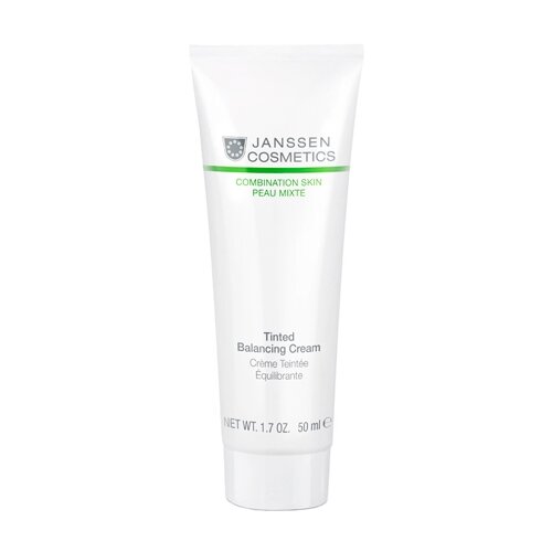 фото Janssen cosmetics combination skin tinted balancing cream балансирующий крем для лица с тонирующим эффектом, 50 мл