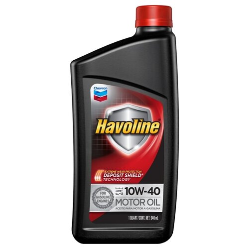 фото Полусинтетическое моторное масло chevron havoline motor oil sae 10w-40, 4.73 л