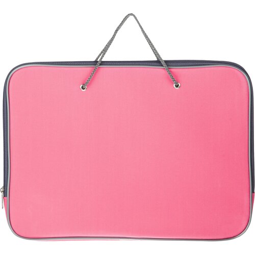 фото Attache папка-портфель на молнии с ручками а4 нейлон, розовый