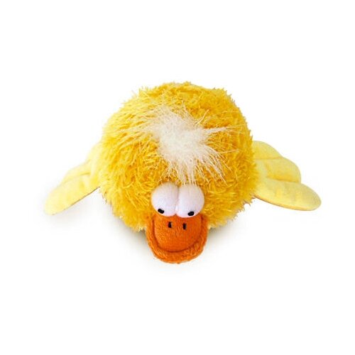 фото Набор игрушек для собак gigwi dog toys утка с теннисным мячом (75089) желтый