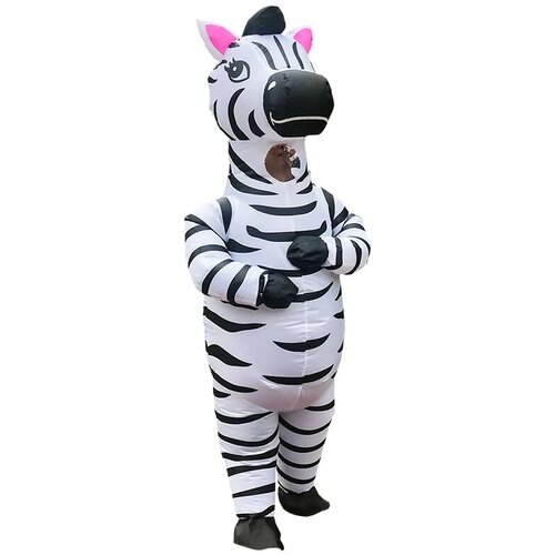 фото Костюм надувной маскарадный зебра-лошадь inflatable costume