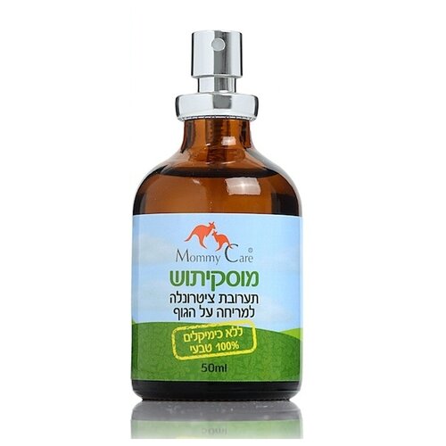 фото Масло для отпугивания комаров citronella oil blend mommy care