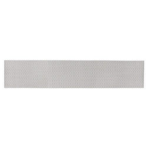 фото Облицовка радиатора (сетка декоративная) алюминий, 100 х 30 см, черная, ячейки 16 х 6мм dollex