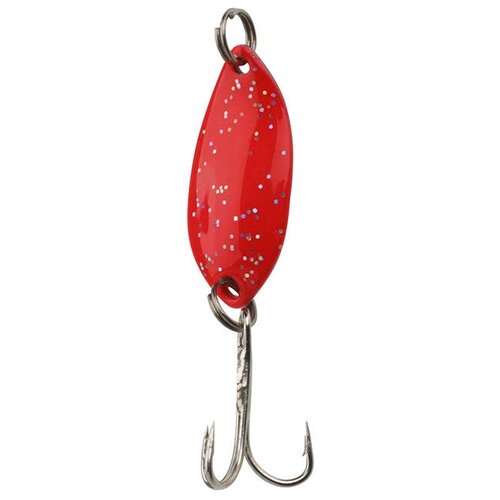 фото Блесна колеблющаяся mikado trout campione mini 1.4 г. / 2.2 см. - красный-чёрный (pmb-wtc-rb)