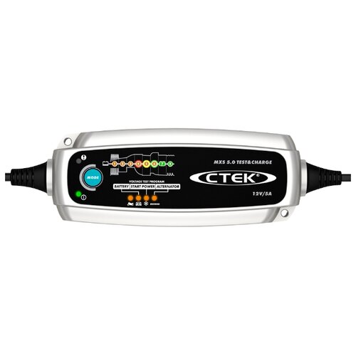 фото Зарядное устройство ctek mxs 5.0 test & charge белый/черный