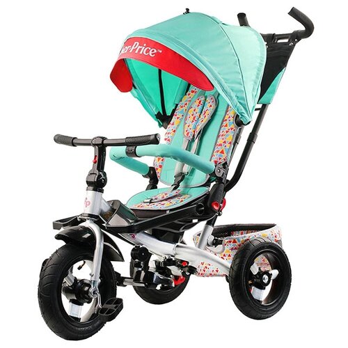 фото Трехколесный велосипед fisher-price hf9, бирюзовый