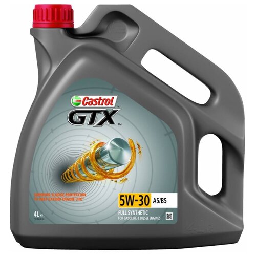 фото Моторное масло castrol gtx 5w-30 a5/b5 4 л