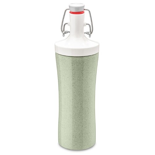 фото Бутылка для воды koziol plopp to go organic 0.42 пластик зеленый