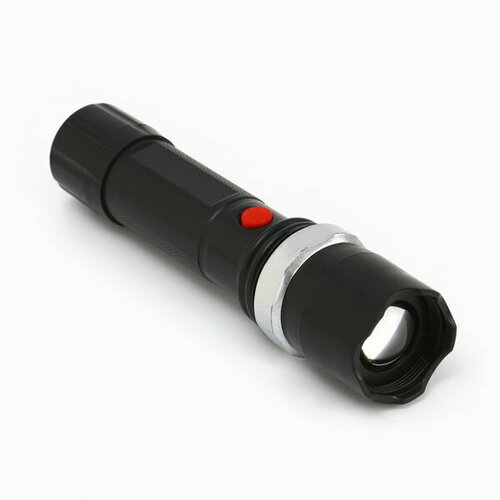 фото Фонарь ручной, 1 вт, led, 3 aaa, zoom, 14.5 x 3.4 см сима-ленд