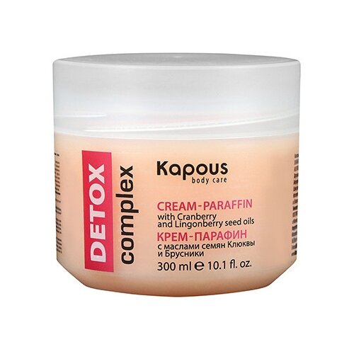 фото Крем-парафин kapous body care detox complex 300 мл