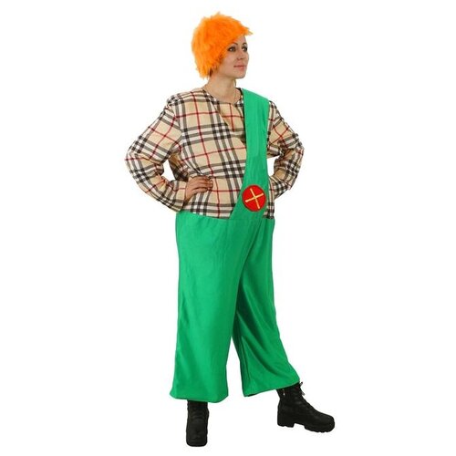 фото Карнавальный костюм бока "карлсон": комбинезон с набивным туловищем, парик, размер 48-50 (рост 175 см)