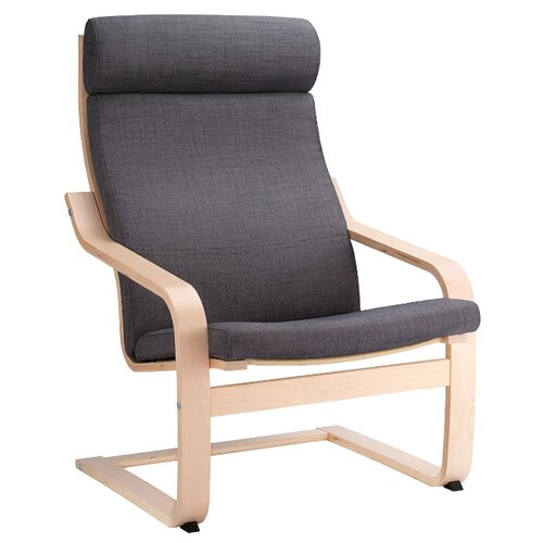 фото Дизайнерское кресло ikea поэнг