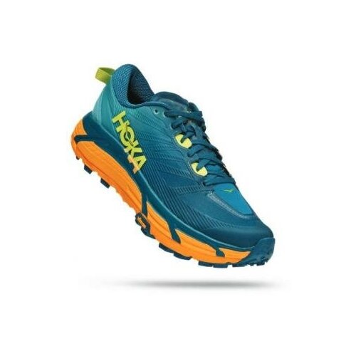 фото Кроссовки hoka mafate speed 3, демисезон/лето, беговые, полнота d, размер us8d/uk7.5/eu41 1/3/jpn26, синий