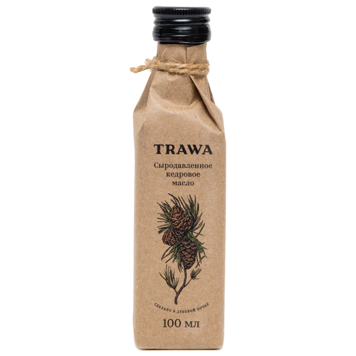 фото Trawa масло сыродавленное кедровое 100 мл