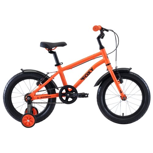 фото Велосипед stark'20 foxy 16 boy оранжевый/голубой/черный h000016492