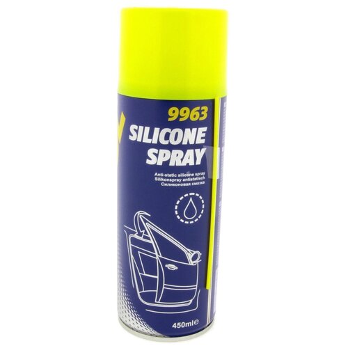 фото Автомобильная смазка mannol silicone spray 0.45 л