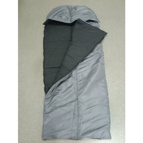 фото Спальный мешок зимний серый таран