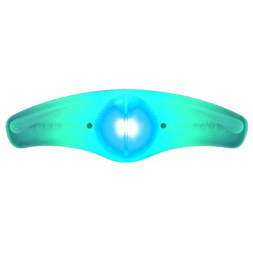 фото Фонарь безопасности cat eye sl-ld120-wb orbit, корпус: прозрачн., лампа: синяя, с батарейкой cateye