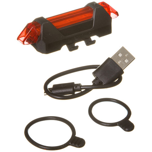 фото Фонарь задний stg 5 диодов, 3 режима, usb