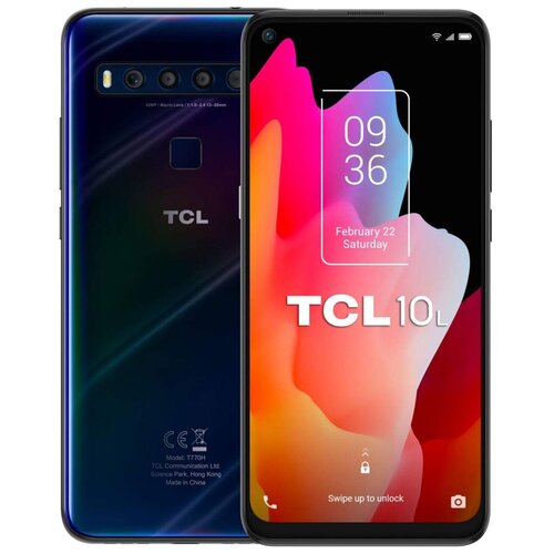 фото Смартфон tcl 10l 6/256gb, mariana blue