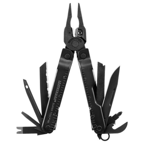 фото Мультитул leatherman super tool 300 м black 832758 с нейлоновым чехлом