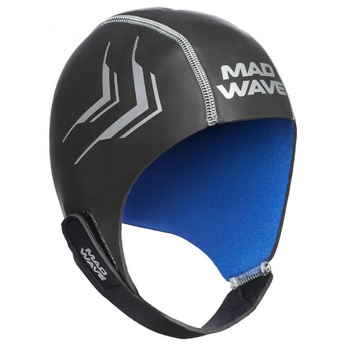 фото Шлем неопреновый для триатлона helmet, m, черный mad wave