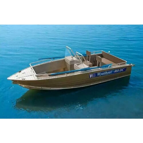 фото Моторная лодка wyatboat-460dc/ алюминиевый катер/ лодки wyatboat