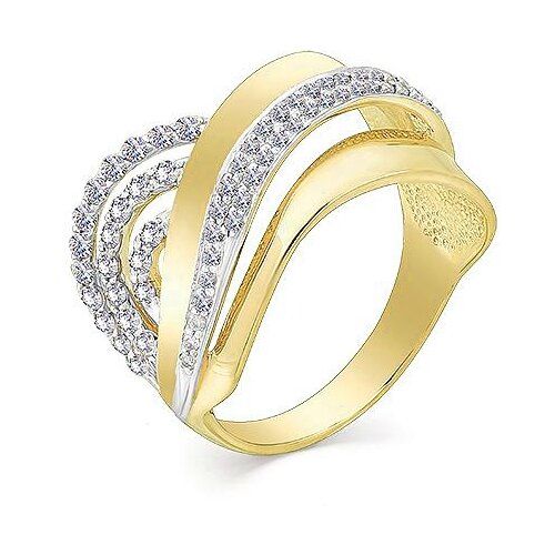 фото Master brilliant кольцо с 66 бриллиантами из жёлтого золота 1-107-226, размер 18.5