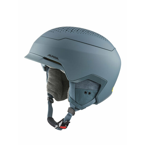 фото Шлем защитный alpina, banff mips 2023-2024, 59-63, dirt-blue matt