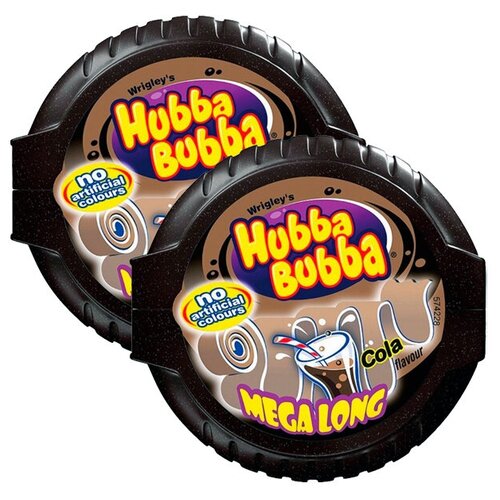 фото Жевательная резинка wrigley's hubba bubba mega long со вкусом колы (германия), 56 г (2 шт)