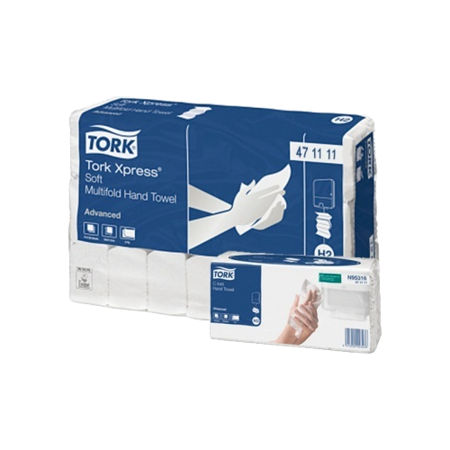 фото Полотенца бумажные tork universal c-fold 471111 20 уп. по 120 лист.