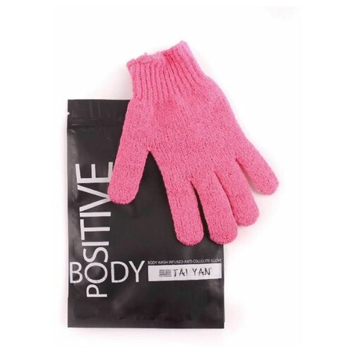 фото Антицеллюлитная массажная перчатка body positive - эффект wow гладкости!, 1 шт. tai yan