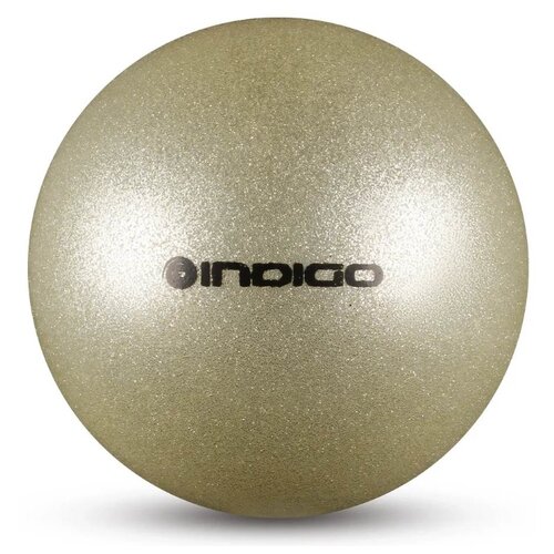 фото Мяч для художественной гимнастики indigo in119 серебристый