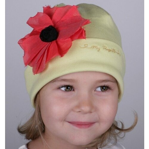 фото Шапка pupill, размер 52-54, мультиколор