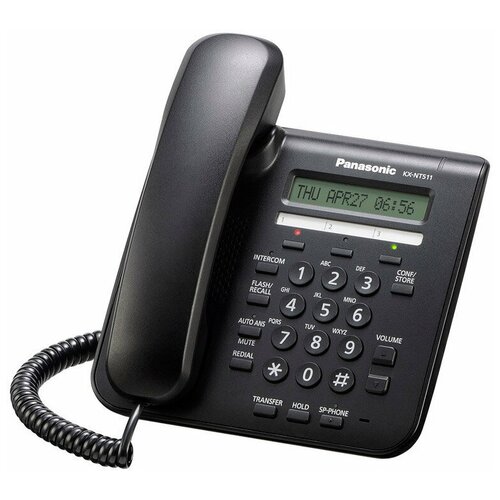 фото Voip-телефон panasonic kx-nt511а черный