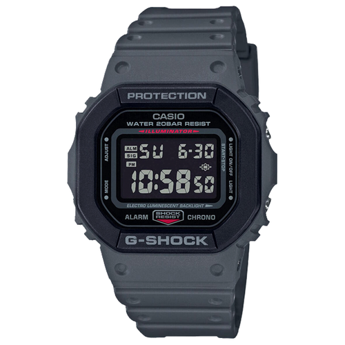 фото Casio | g-shock dw-5610su-8e мужские японские наручные часы с секундомером, таймером, календарем и высокой водозащитой