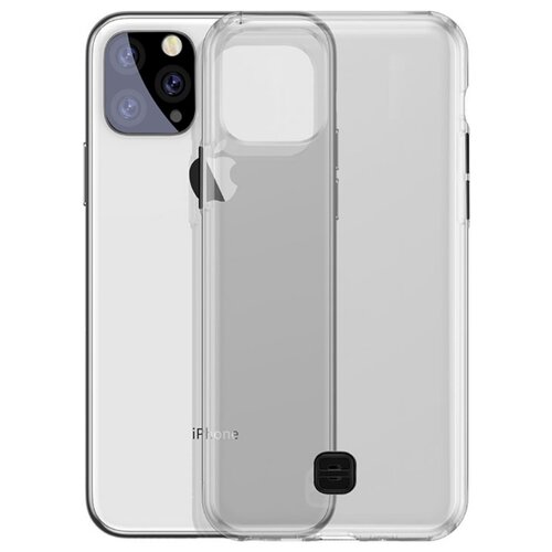 фото Чехол для iphone 11 pro baseus transparent key - дымчатый (wiapiph58s-qa01)