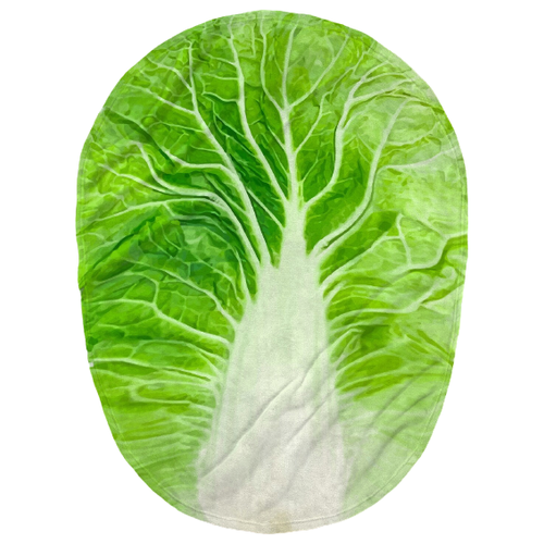 фото Плед sfer.tex капустный лист (8043108), 145 х 200 см, зеленый