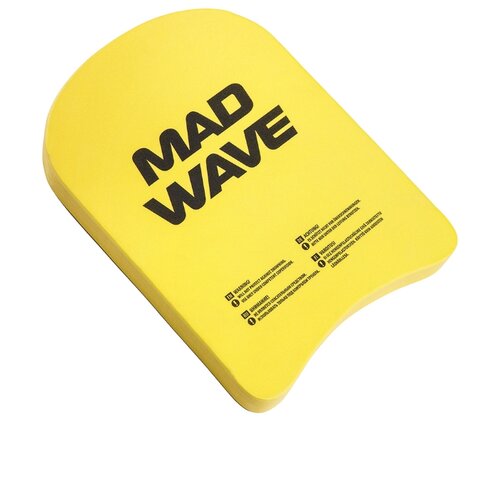 фото Доска для плавания детская mad wave kickboard kids, yellow