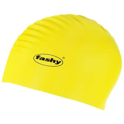 фото Шапочка для плавания (латексная) fashy latex (желтый) 3030-30