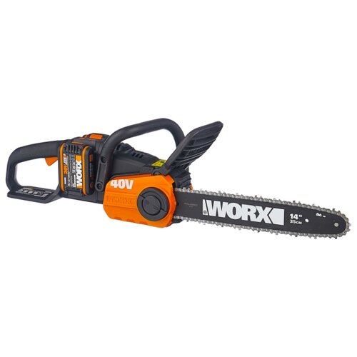 фото Аккумуляторная пила worx wg384e 2.0ач х2 40 в/2 а·ч