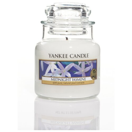 фото Yankee candle / свеча маленькая в стеклянной банке ночной жасмин midnight jasmine 104гр / 25-45 часов