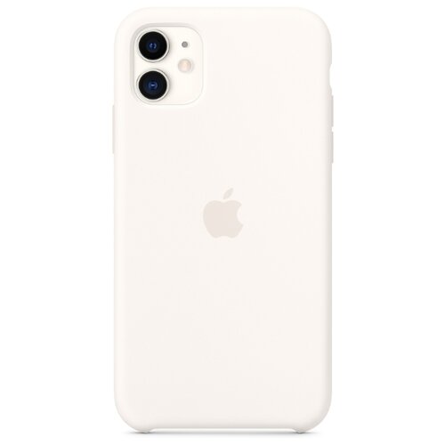фото Чехол-накладка apple силиконовый для iphone 11 белый